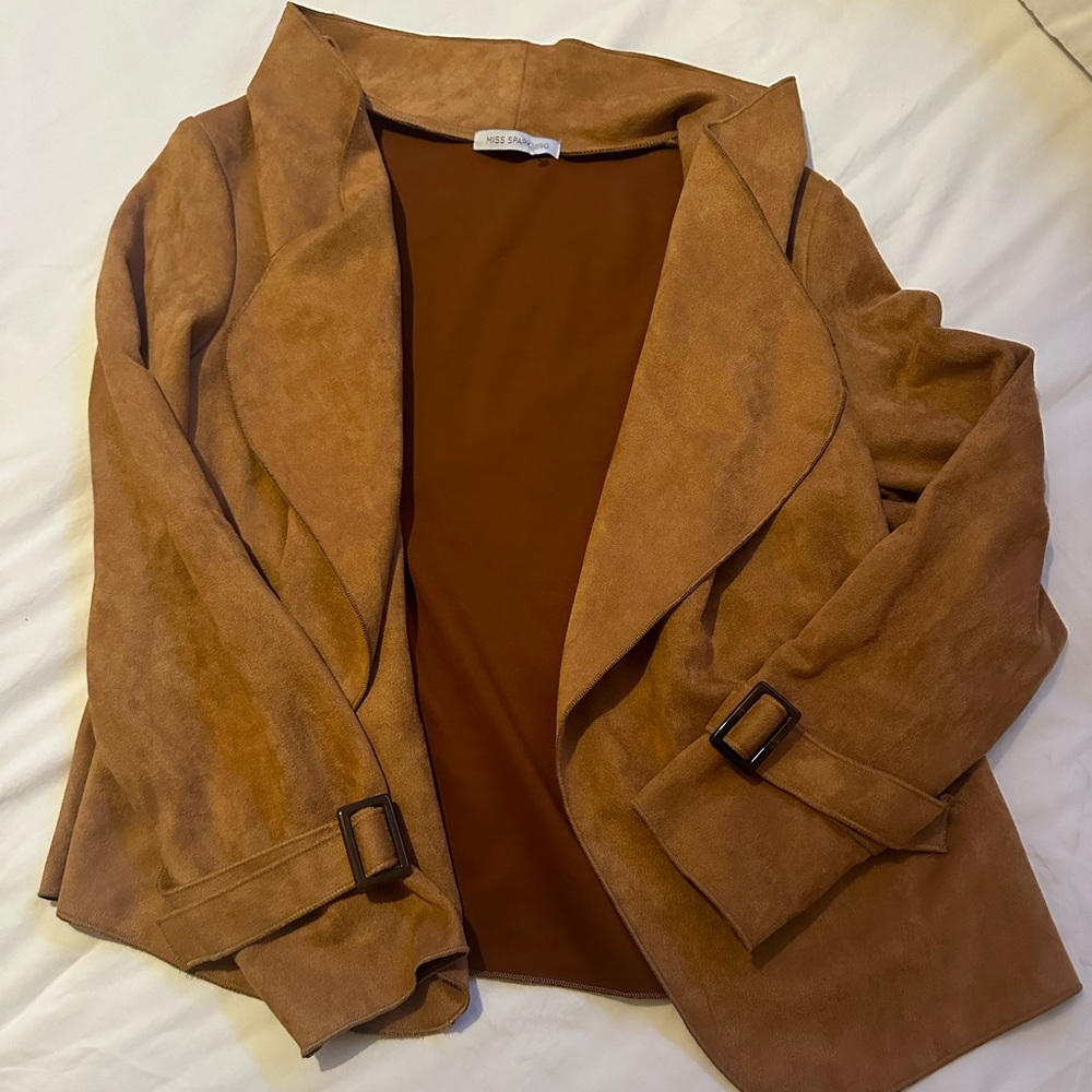 Suede Blazer